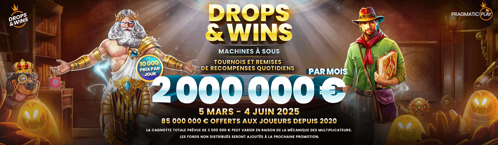 Pragmatic Play : Drops & Wins