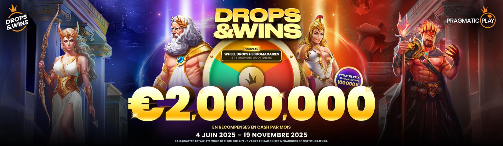 Pragmatic Play : Drops & Wins